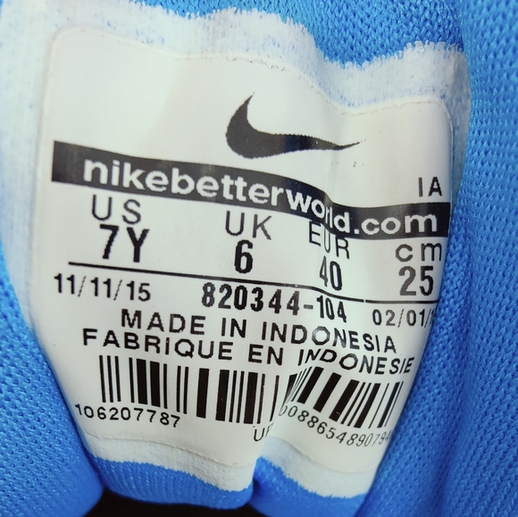 Nike Boys' Air Max BW GS 'Photo Blue' Running Shoes Athletic Sneakers, 7Y - Picture 15 of 15